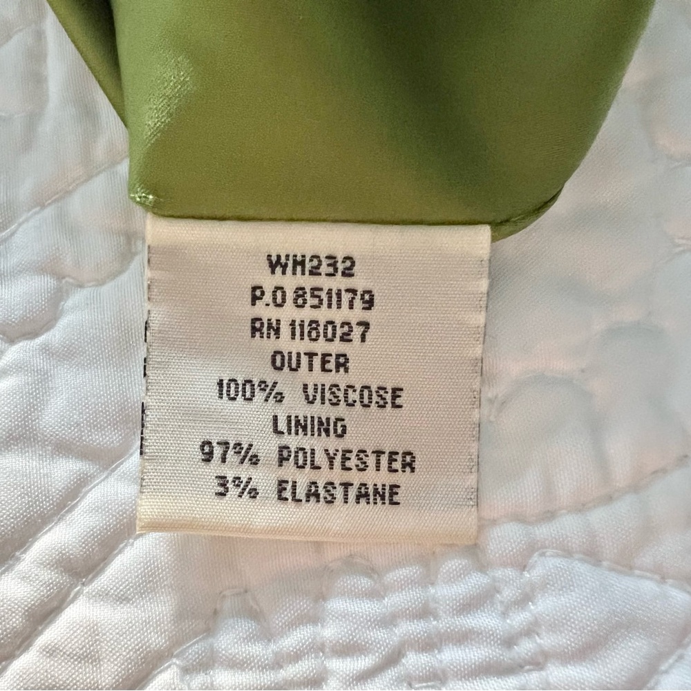 NWOT Boden Floral Green Dress Size 6 Regular - Picture 8 of 8
